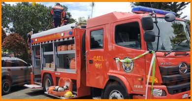 La Trinidad gets P11M brand new fire truck